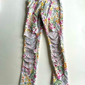 Old Navy 4T ripped leggings
